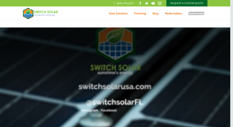 SWITCH SOLAR